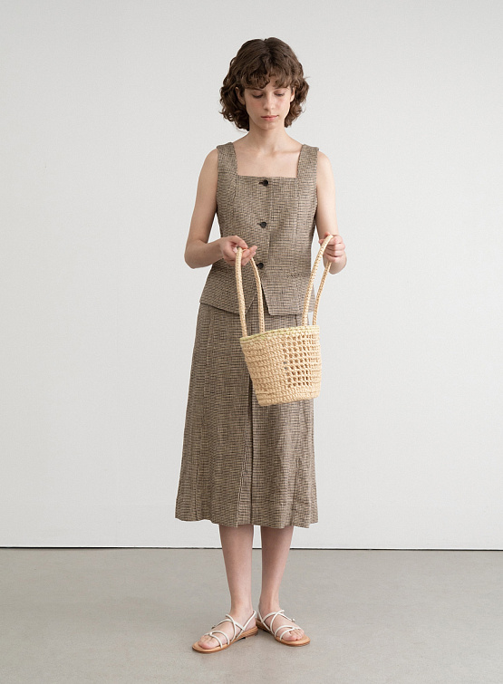 Сумка Lemels Shopper Large Knit Beige