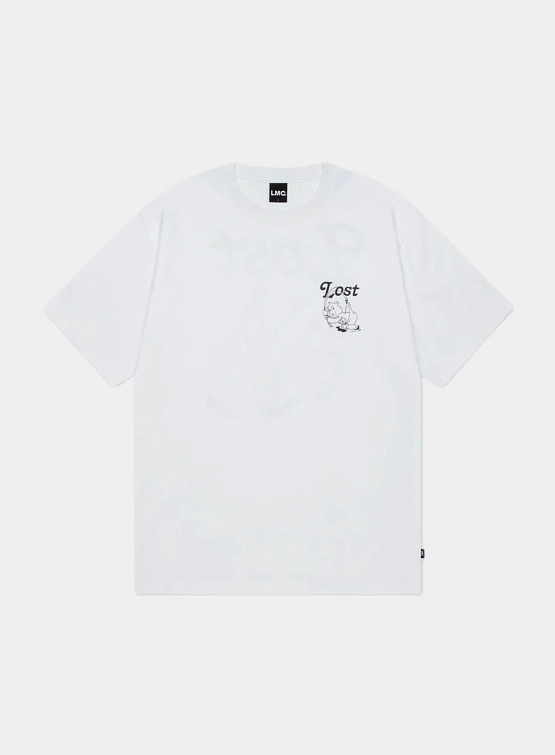 Футболка LMC Fishing Bear Tee White