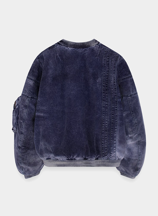 Бомбер PDF Rayan Blue