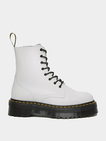 Женские ботинки Dr. Martens Jadon Smooth Platform White