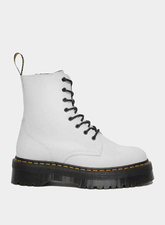 Женские ботинки Dr. Martens Jadon Smooth Platform White