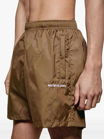 Шорты MKI MIYUKI ZOKU Swim Shorts Brown