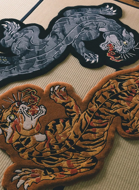 Ковер MAHARISHI 1400 Panter Chimera Rug Orange