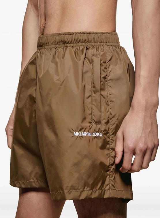 Шорты MKI MIYUKI ZOKU Swim Shorts Brown