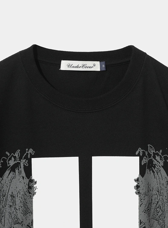 Футболка UNDERCOVER U Logo Graphic Cotton Black