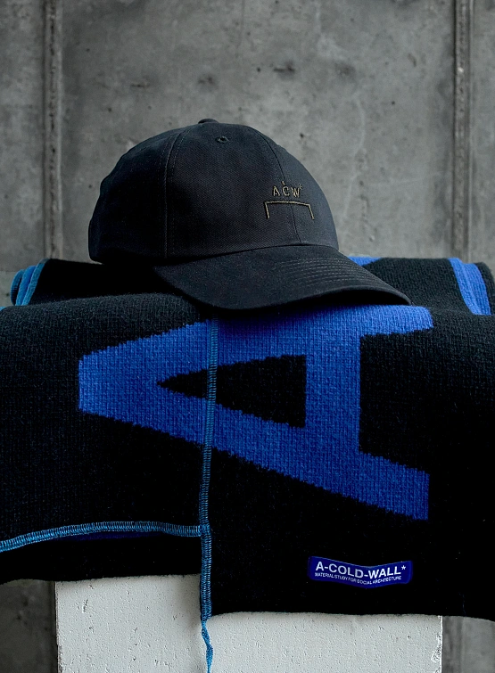 Шарф A-COLD-WALL* Fracture Scarf Blue