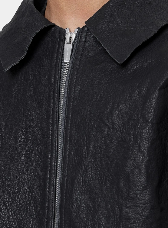 Кожаная куртка ARNODEFRANCE Metalized Leather Black