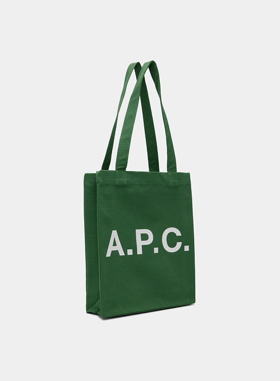 Тоут A.P.C. Lou Tote Bag Vert Sapin
