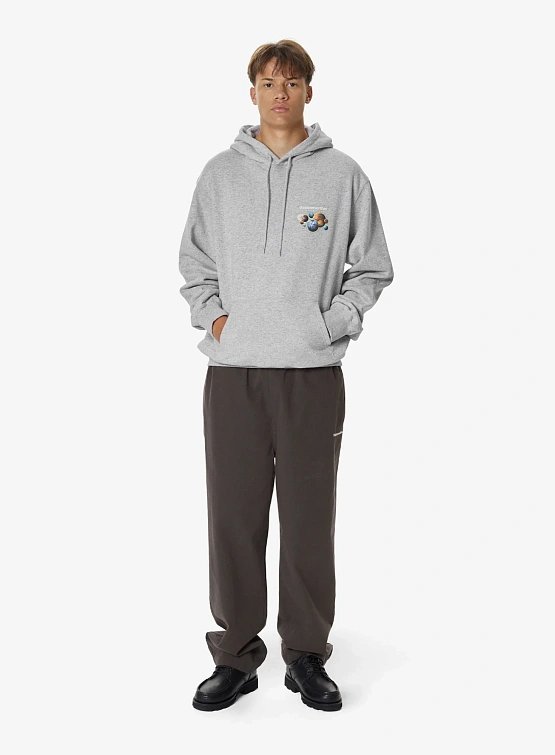 Худи thisisneverthat Solar System Hoodie Heather Grey