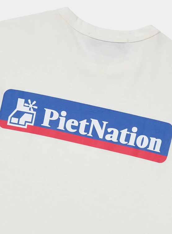 Футболка PIET Nation Bone White
