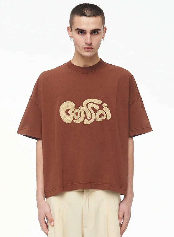 Футболка BONSAI Oversize Embrodery Graphic Ginger