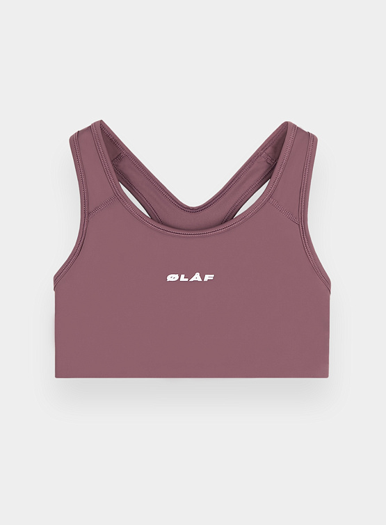 Женский топ OLAF WMN Sports Top Dark Mauve