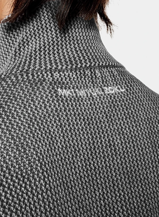 Кардиган MKI MIYUKI ZOKU Pigment Black Loose Gauge Track