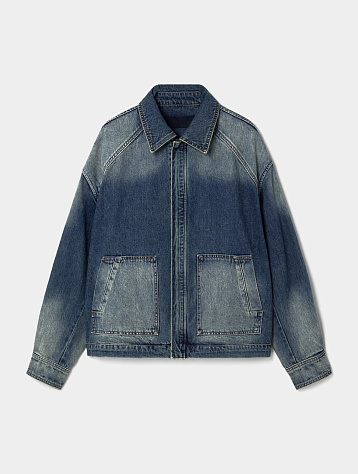 Джинсовая куртка JUUN.J Denim Out Pocket Home-up Shirt Blue