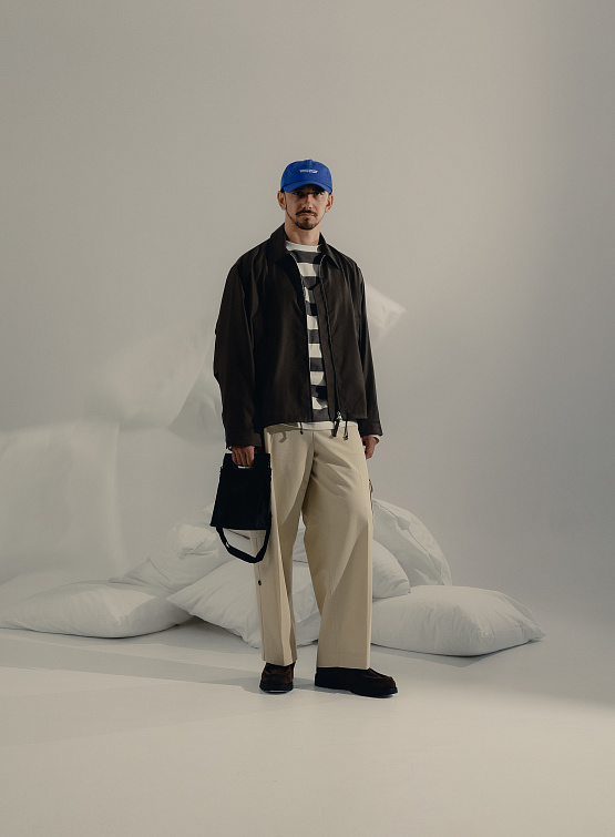 Брюки Recto Corte Roll Up Cargo Pants Light Beige