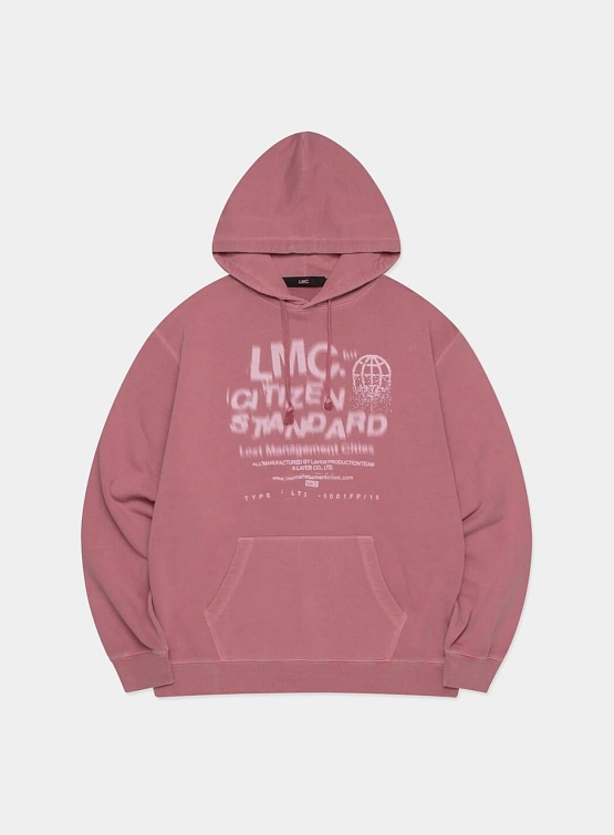 Худи LMC Overdyed Citizen Standard Hoodie Pink