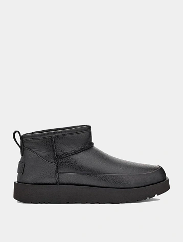 Полусапоги UGG Classic Ultra Mini Leather Black