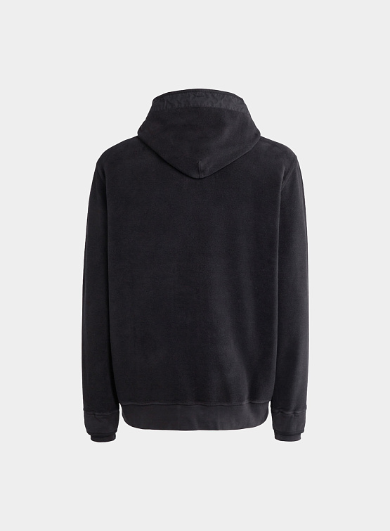 Зип-худи C.P. Company Reverse Zipped Hoodie Black