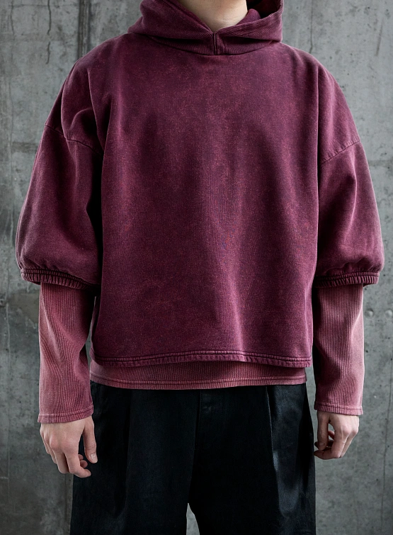 Худи PDF Rocky Hoodie Bordeauxx