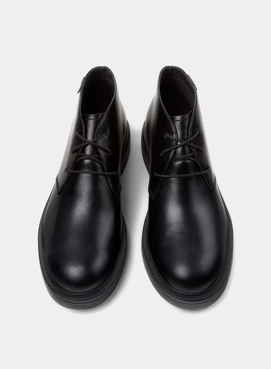 Полуботинки Camper Dean Leather Ankle Boots Black