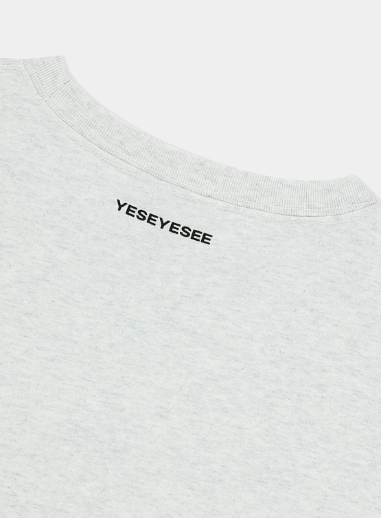 Футболка YESEYESEE Y.E.S Hooligan Tee Light Grey
