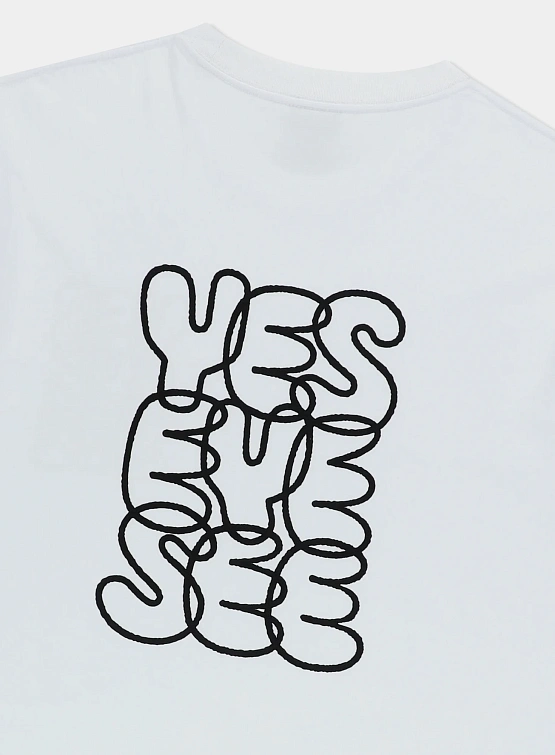 Футболка YESEYESEE C-Logo Tee White