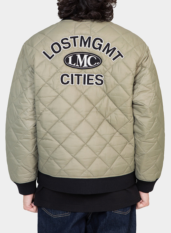 Стеганая куртка LMC Oval Quilted Jacket Sand