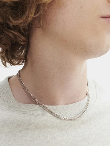 Цепочка A.P.C. Minimal Necklace Argent