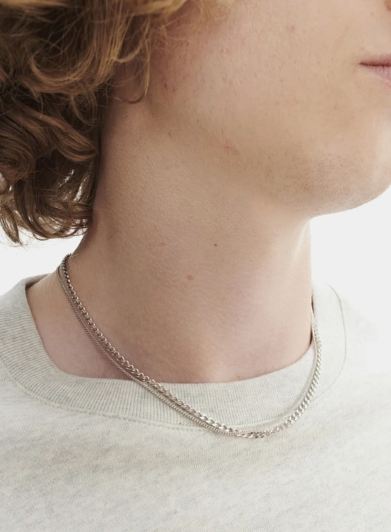 Цепочка A.P.C. Minimal Necklace Argent