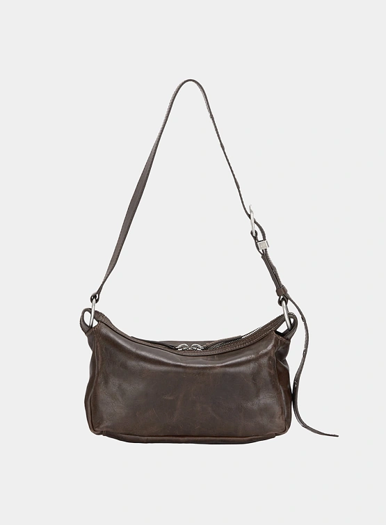 Женская сумка MARGESHERWOOD Outpocket Hobo Mini Washed Brown