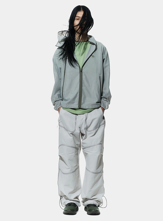 Брюки SAN SAN GEAR Webbing Patched Pants White