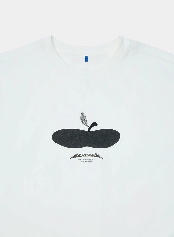 Футболка ADERERROR Press Apple Product. 47 Off White