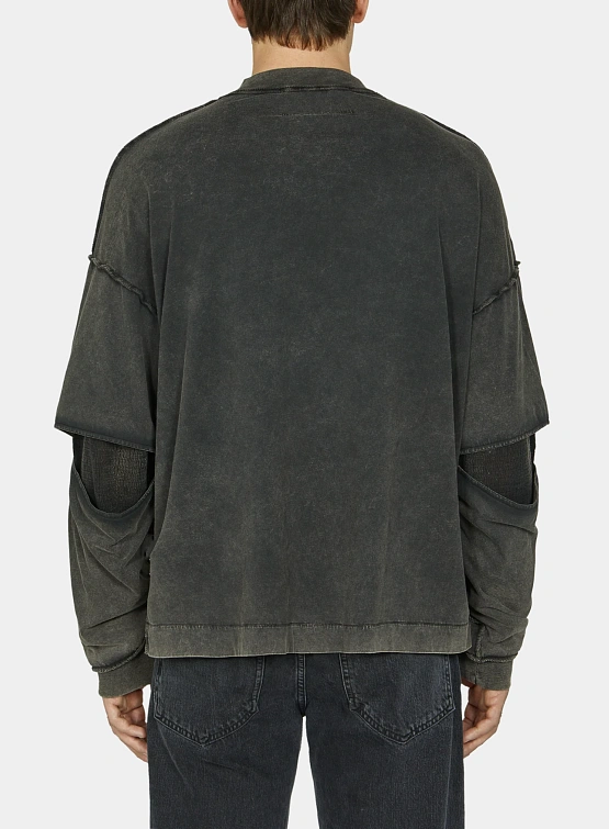 Лонгслив 1017 ALYX 9SM Longsleeve Tee Black Washed