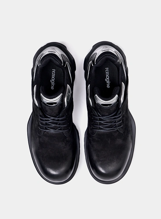 Туфли-дерби Remagine Hybrid Starting Bigger Black