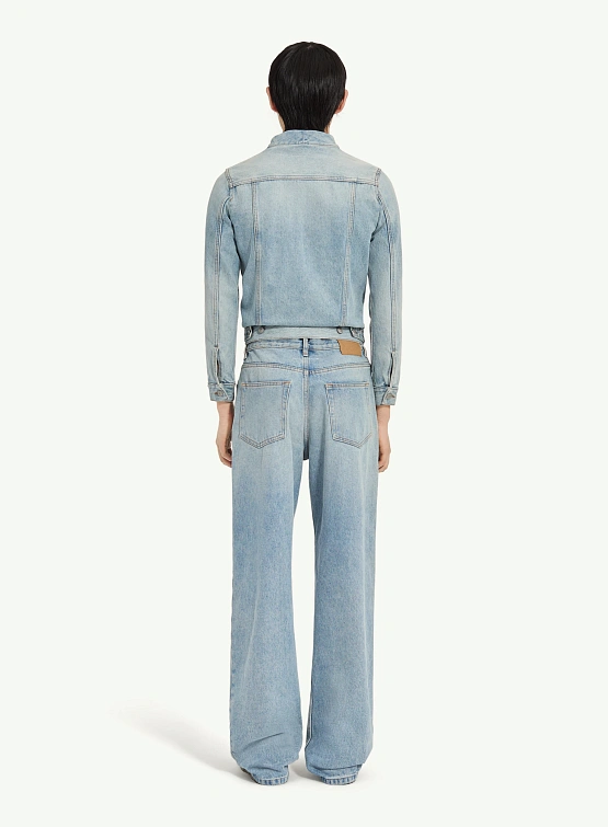 Джинсы MM6 Maison Margiela Five Pocket Blue