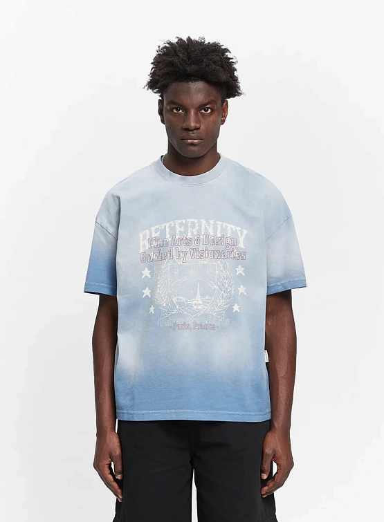 Футболка RETERNITY University Heavy Bleached Blue