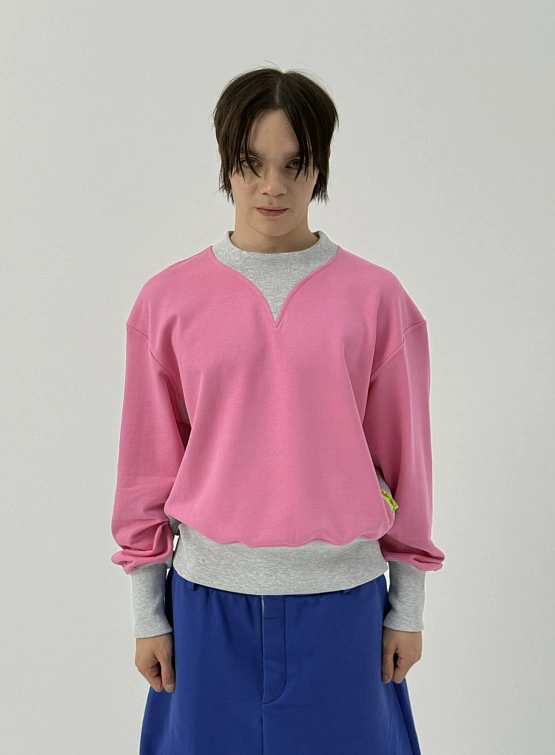 Свитшот Siniy Vsadnik Tiger Sweatshirt Pink/Melange