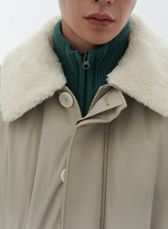 Парка AMOMENTO Padded Safari Jumper Beige