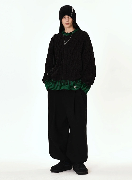 Слипоны ADERERROR Moc Black