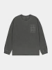 Лонгслив YESEYESEE C-Logo Pigment L/S Charcoal