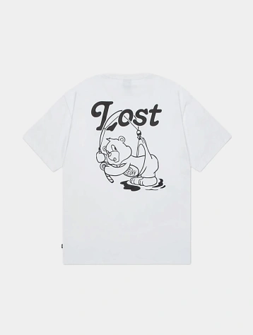 Футболка LMC Fishing Bear Tee White