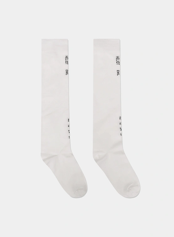 Носки HELIOT EMIL Calcite Socks White