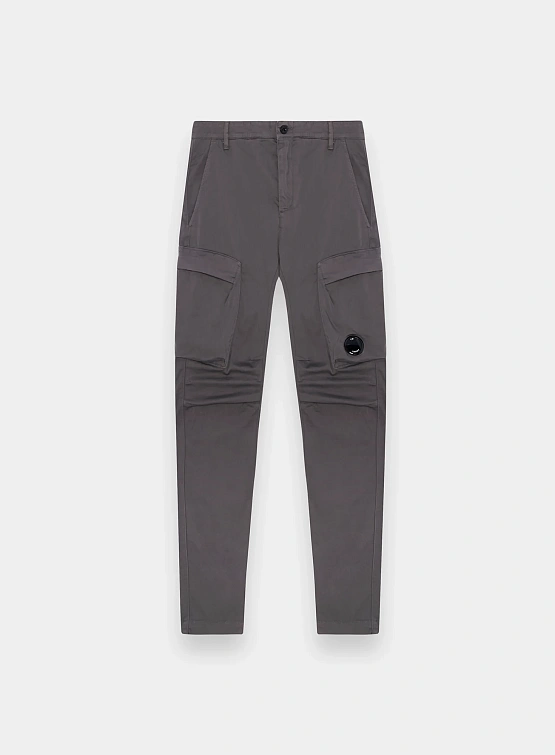 Брюки C.P. Company Stretch Sateen Ergonomic Smoked Pearl