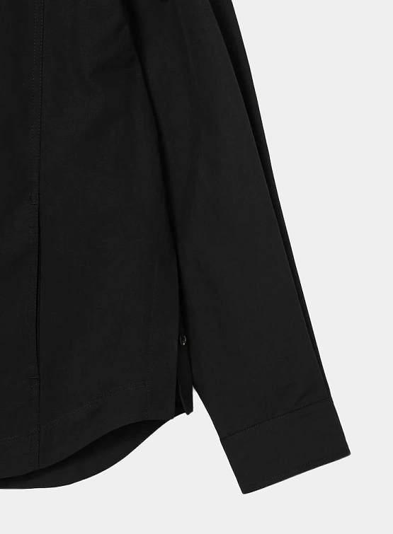 Рубашка JUUN.J Cotton Side Slit Shirt Black