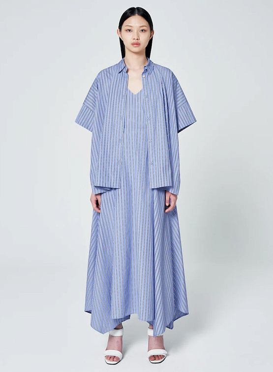 Женская рубашка JUUN.J Hidden Button Cape Shirt