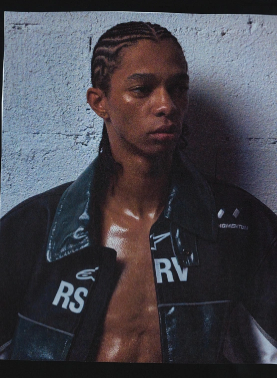 Кожаная куртка ALPINESTARS RSRV Alloy Black/White/Green