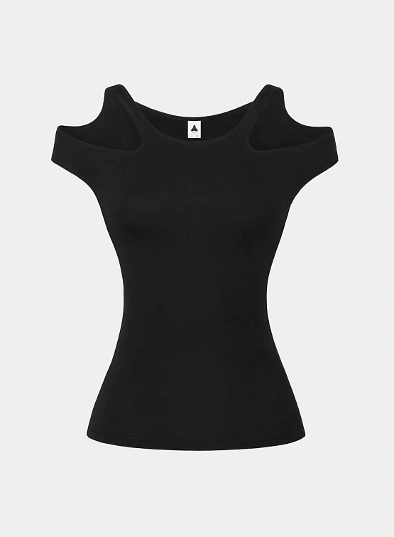 Женский топ XSAI Holey Top 02 Dusty Black