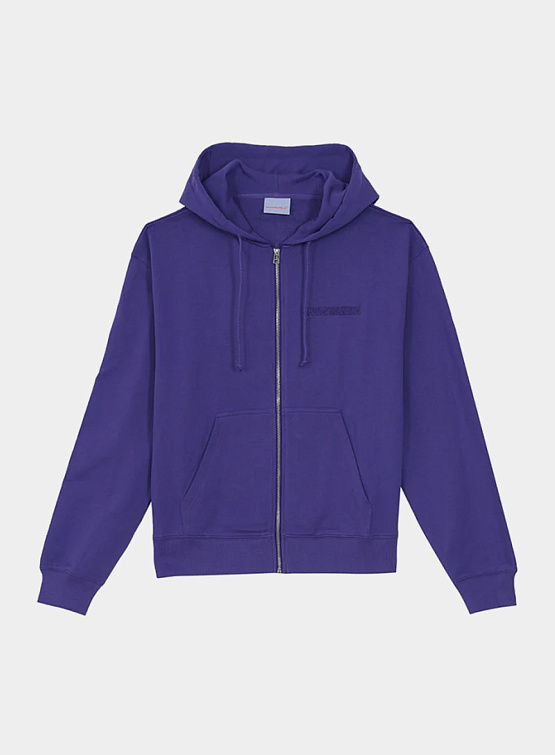 Зип-худи Bluemarble Logo Zipped Hoodie Purple