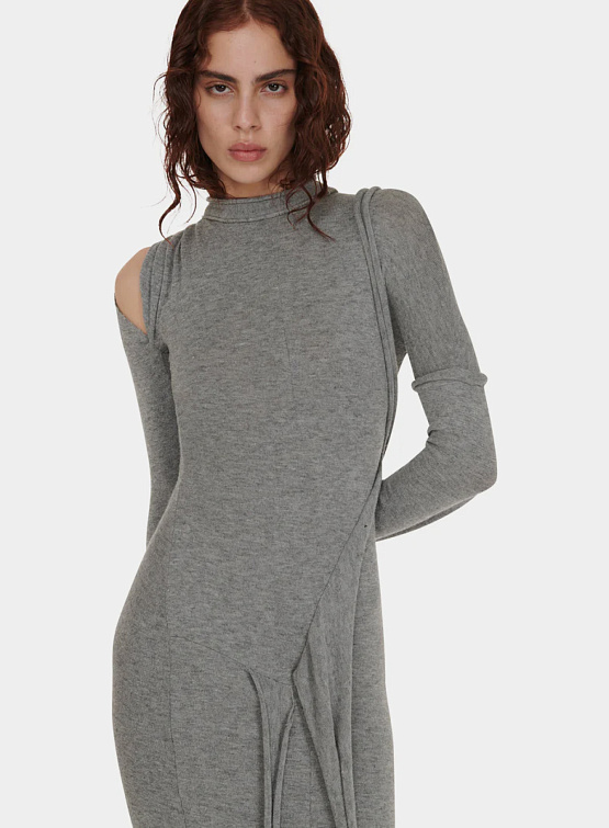 Женское платье Ottolinger Strap Maxi Knit Grey
