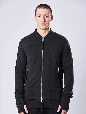 Толстовка на молнии thom/krom M SJ 617 Black